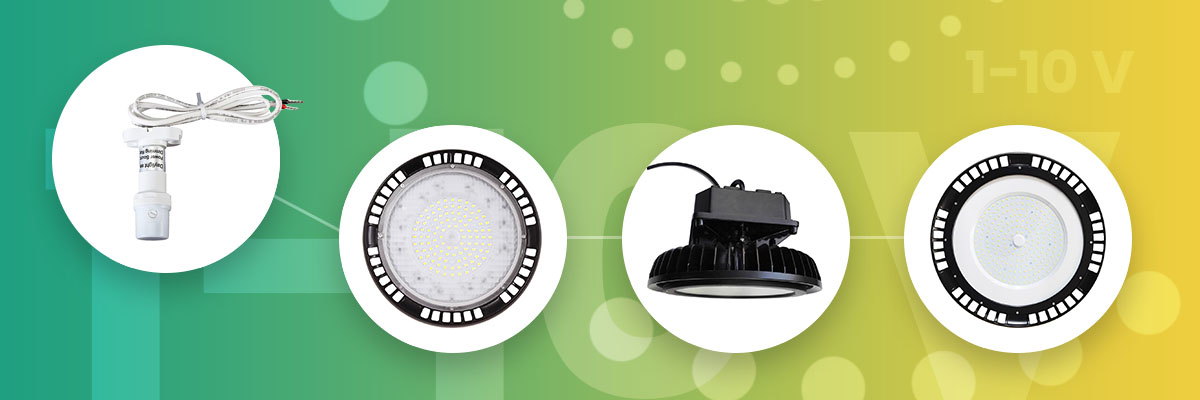 Lighting level management through the method 1-10 V