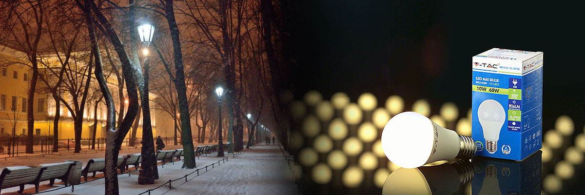The future of cities: LED street lights